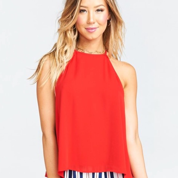 Show Me Your MuMu Tops - SELENA TOP IN BONFIRE CRISP